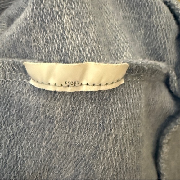 Micheal Michael Kors Slub chambray pullover v-neck hoodie Women’s medium | k - Picture 6 of 7